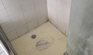 Cracked Shower Base Repair